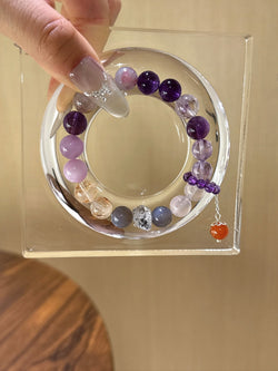 ▫️▪️ Purple multi-treasure bracelet