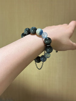▫️▪️ Eagle eye aquamarine bracelet