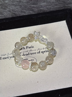 ▫️▪️ Small gum pollen crystal bracelet