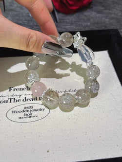 ▫️▪️ Small gum pollen crystal bracelet