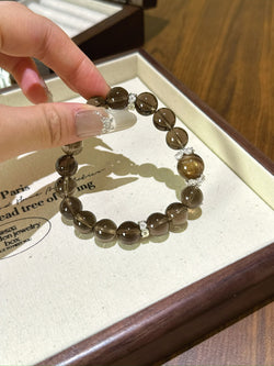 ▫️▪️ Gold backbone citrine bracelet