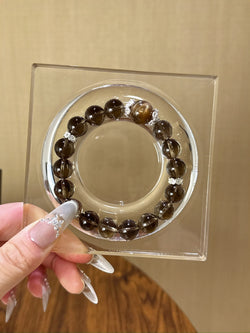 ▫️▪️ Gold backbone citrine bracelet