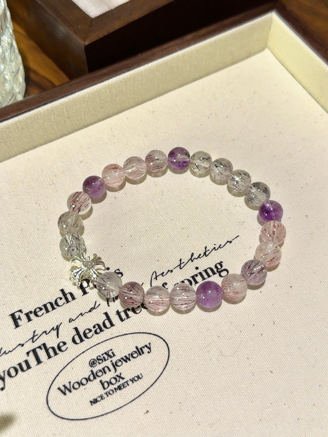 ▫️▪️ Purple super seven bracelets