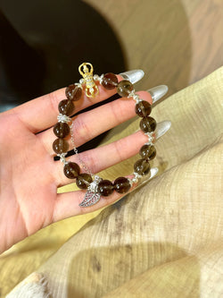 ▫️▪️ Tea crystal bracelet