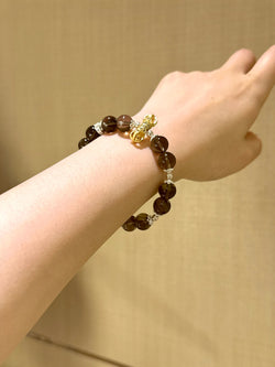 ▫️▪️ Tea crystal bracelet