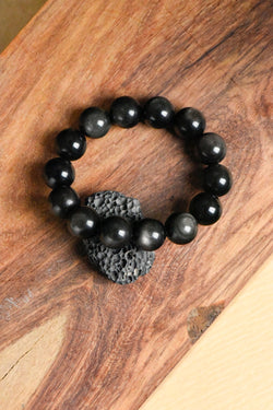 ▫️▪️ Obsidian Bracelet (Men)