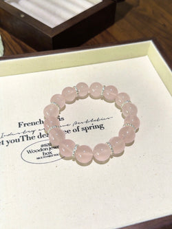 ▫️▪️ Pink crystal bracelet