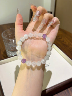 ▫️▪️ Blue moonlight amethyst bracelet