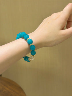 ▫️▪️ Tianhe stone white crystal sugar cube bracelet