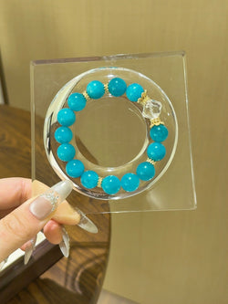 ▫️▪️ Tianhe stone white crystal sugar cube bracelet