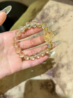▫️▪️ Citrine nine-tailed fox bracelet
