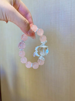 ▫️▪️ Pink crystal bracelet