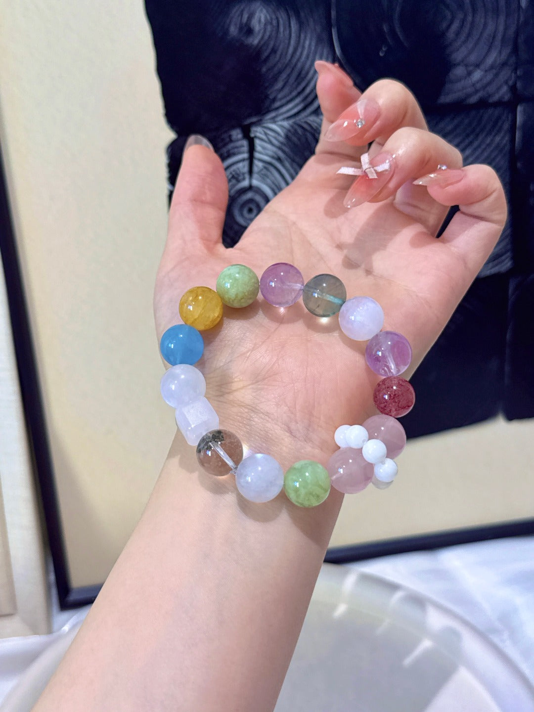 ▫️▪️ Duobao crystal bracelet