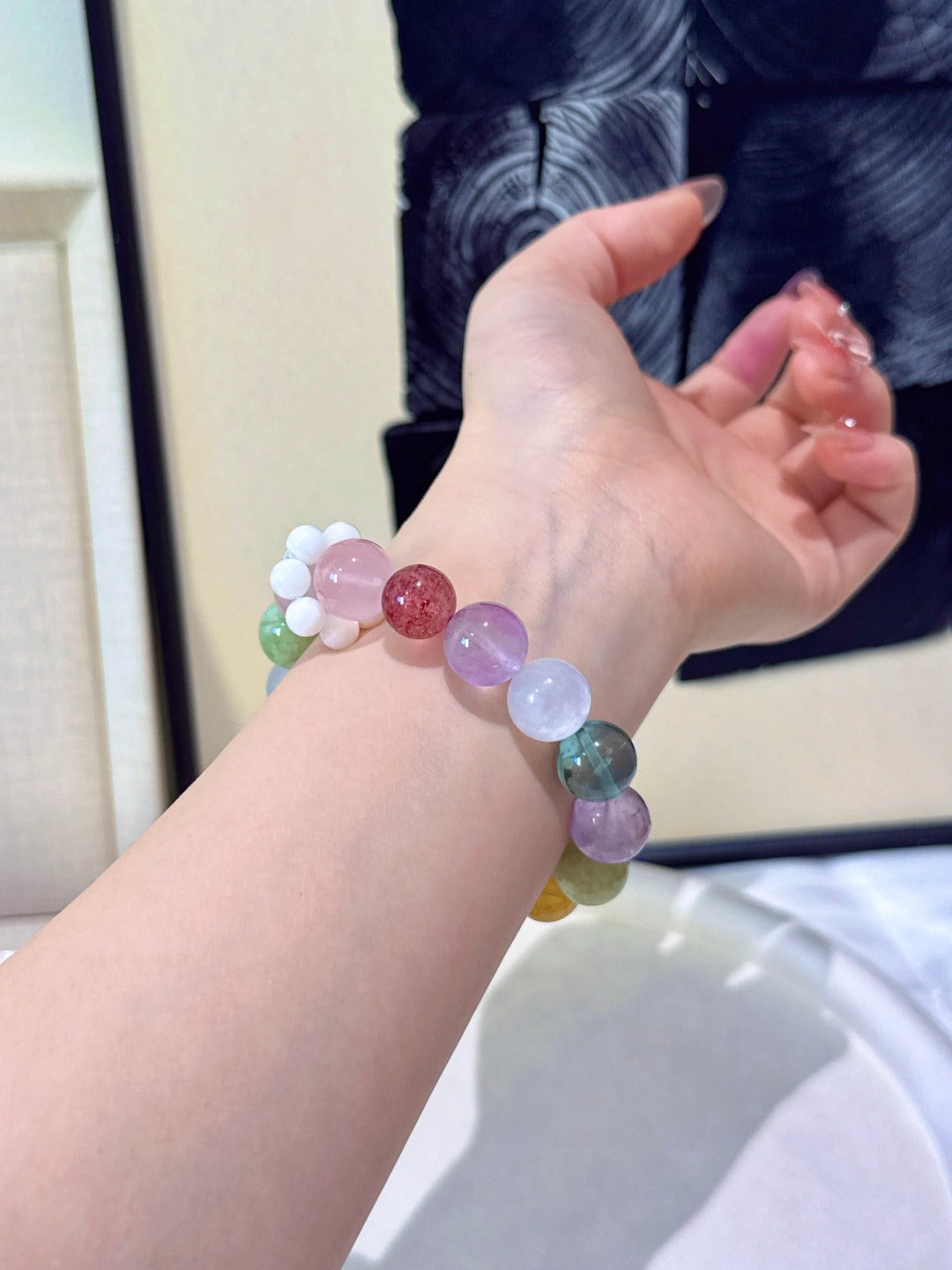 ▫️▪️ Duobao crystal bracelet