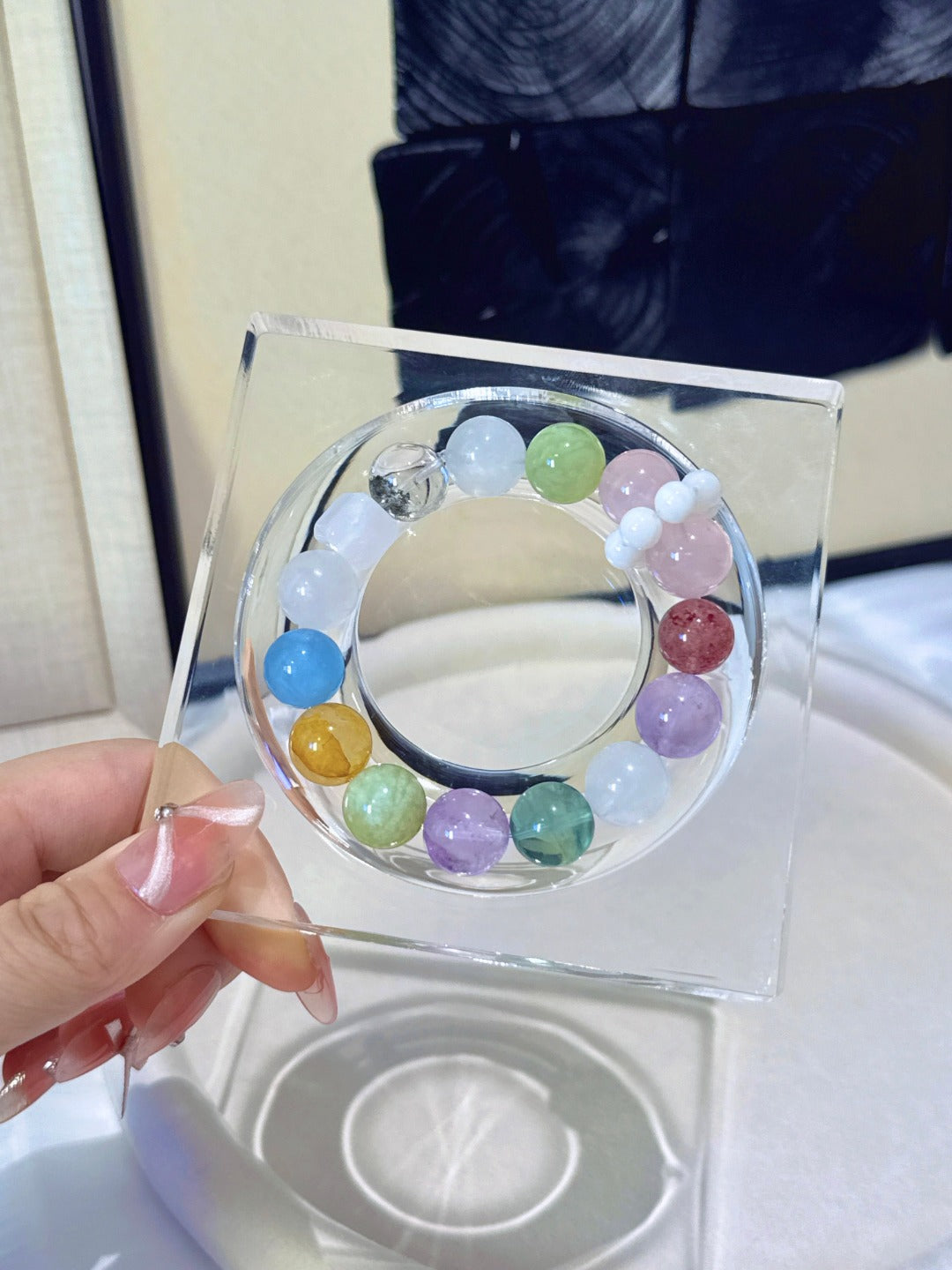 ▫️▪️ Duobao crystal bracelet