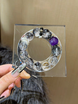 ▫️▪️ Shining amethyst bracelet