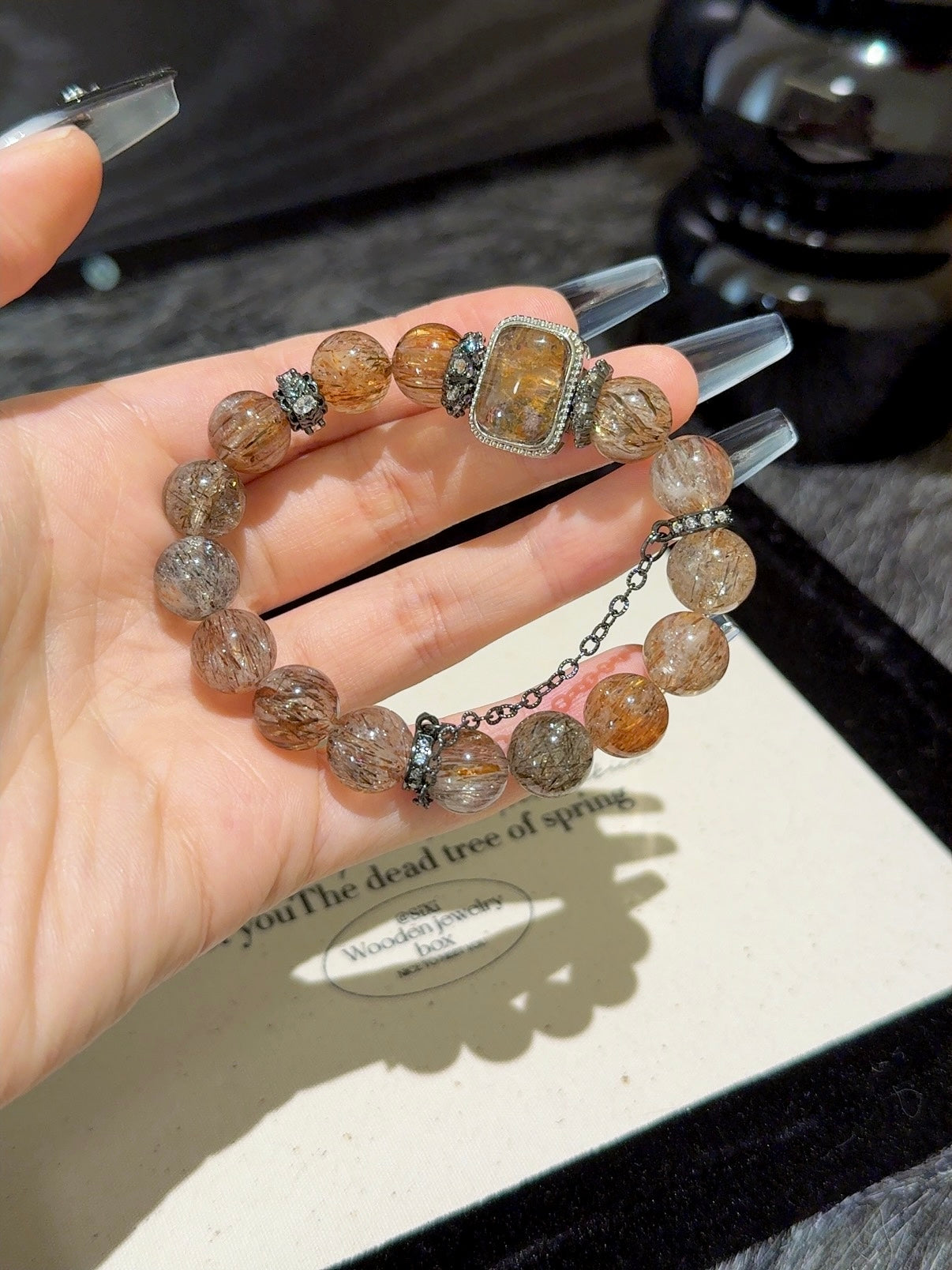 ▫️▪️ Black gold super bracelet