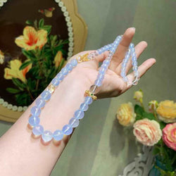 Aquamarine necklace