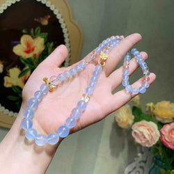 Aquamarine necklace